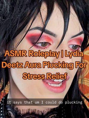 🖤🧡 NEW ASMR VIDEO ON MY YT CHANNEL ALERT! 🧡🖤 🦇ASMR Roleplay | Lydia Deetz Aura Plucking For Stress Relief (personal attention, fast & slow plucks)🦇 #asmr #asmrcommunity #asmrsounds #asmrplucking #asmrforsleep #asmrstressrelief 