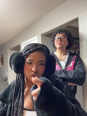 ya heard my lil sis 🗣️💅🏼 @jae #lionking #Siblings #blasian #mufasa #blackandkorean #blackandfilipino #brothersister #aaronpierre 