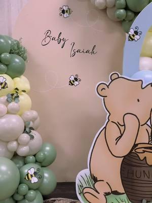 Boy Winnie The Pooh  Babyshower #fyp #eventdecorator #balloonartist #chicago #businesswoman #viral #SmallBusiness #babyshower #babywinniethepooh #poohbackdrops #winniethepooh #boythemebabyshower #balloongarland #decoration #empredimiento #babyshowertheme #nude #bohothard  #mexicanbusiness 