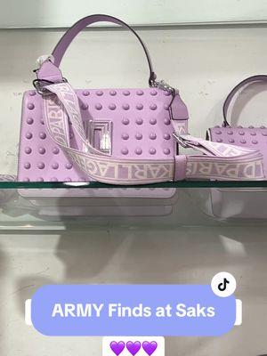 ARMY finds at Saks Off Fifth 💜💜💜 #borahae ARMY 💜 @Saks_off5th #gucci #shopping 