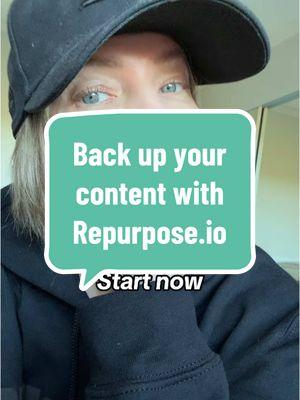 If you haven’t started downloading your content, get started ASAP. Repurpose.io can only process a max of 5 vidoes per hour… 🔗 in bio if you need it! #contentcreatorstruggles #repurposeio #beprepared #startnow #backupyourcontent #saveyourcontent #january19  #contentcreatorsoftiktok #truegreta 