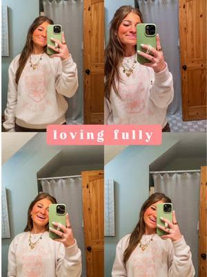 @Living Fully Co. OOTD✨💖⭐️🥰 LAUNCH DAYYYYY!!!! Go get your “Loving Fully” sweatshirt 🐅💖 #livingfully #livingfullyco #OOTD #fyp #bibletasselgirl #2025 #creatorsearchinsights #fypシ゚viral #foryourpage #foryou @Mallory Ervin 