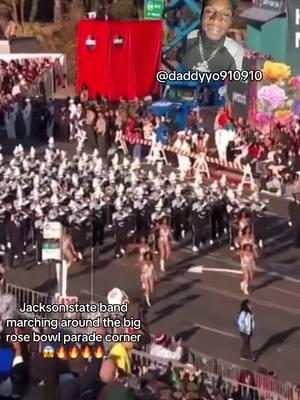 #greenscreenvideo Jackson state band marching around the big rose bowl parade corner  😱🔥🔥🔥🔥 #jsu #rosebowl #parade #rose #bowl  #jfy #jfypage #daddyyo910 #daddyyo910910 #tyshoanwhite #daddyyo910tiktok #daddyyo910910tiktok #explore #explorepage #reels #reelsinstagram #reels__tiktok #fypppppppppppppp #f #fy #trend #tiktokviral #fypage