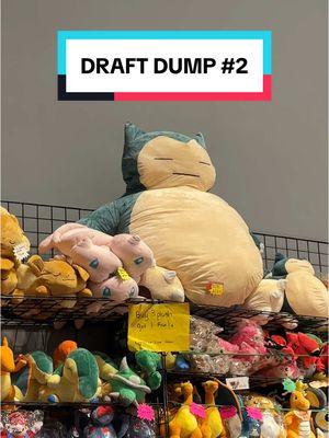 Let’s get these drafts out, eh?? #draftdumping #snorlaxgang #nycc #newyorkcomiccon 