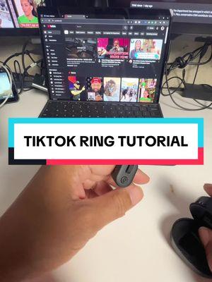 Please share this for other ring users or if you are thinking of getting one. One of very very few showing how to set the ring up or How to use your TikTok ring tutorial. Love the ring. I use it in my iPad. #tiktok #tiktokringtutorial #f #contentcreator #fyp #foryou #foryoupage #contentcoach #agelesscreatorsclub 