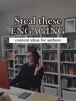 WANT MORE IDEAS? ⤵️ As a busy author, there’s nothing like the relief of knowing exactly what to post on social media and knowing it will resonate with your readers… …so you can focus your precious time on what you love doing - writing! I love helping authors connect with readers and building a thriving community to help you sell more books. So I wanted to create a free resource that will help you jumpstart your content strategy and give you that relief you’re looking for. ❤️ ✅ Visit the link in my bio to download my FREE 50 Content Ideas for Writers! #authortokfyp #writingabook #authortok #authorsofbooktok #bookmarketingtips #bookmarketing #publishingmybook #bookmarketingtips #bookmarketingideas