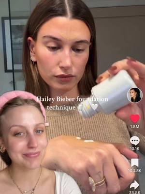 @Hailey Bieber you are a genius. 🤍 my new fav technique with the @rhode skin Glazing Milk 🥛🙏🏻  Products Used: @Charlotte Tilbury Unreal Skin Foundation Skin, Contour Wand, Pressed Powder ‘2’ & Airbrush Bronzer @Haus Labs by Lady Gaga Concealer @NARS Cosmetics Afterglow Liquid Blush ‘orgasm’  @Rare Beauty Powder Blush ‘cheer’ & Brow Gel @Huda Beauty Easy Bake ‘poundcake’ @loréal paris usa Panorama Mascara @Saie Lip Liner 101 ‘Twist’ Rhode Peppermint Lip Balm #haileybieber #haileybiebermakeup #glazingmilk #rhodeglazingmilk #rhodeskin #makeup #easymakeup #glowymakeup #glowyfoundation #greenscreenvideo 