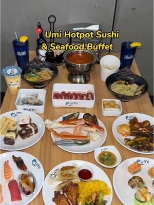 This might be the best AYCE buffet deal in New York City – Umi Hotpot Sushi & Seafood Buffet📍  Price Lunch: $23.99 Dinner: $38.99 Includes: hot pot, ramen, crab legs, shrimp, many different types of sushi, oysters, seafood boils, oxtail, Korean ribs, lamb chops, chicken wings, desserts, boba, and many more items Locations:  Staten Island: 1001 Goethals Rd N, Staten Island, NY 10303 Queens: 220-18 Hillside Ave., Queens Village, NY 11427 Brooklyn: 3839 Nostrand Ave, Brooklyn, NY 11235 Bronx: 961 E 174th St Ste 66, Bronx, NY 10460  Coming Soon: Corona, Queens Who would you take here?🤤 #nyctop3 #manhattannewyork #foodinnyc #nycfoodie #nycfood #nycdeals 