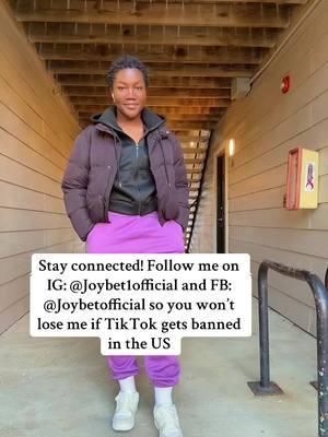 Thank you all for the love and support 🙏🙏🙏💜💜💜💜💜 Stay Let’s stay connected! Follow me on IG: @Joybet1official and FB: @Joybetofficial and YT: Joybetofficial so you won’t lose me if TikTok gets banned in the US. #Adaenugu #Joybetofficial #joyousarmy #fyp #Nigerian #kizzdaniel #yeba 