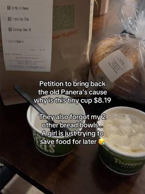 Blow this up so Panera’s sees it @Paneracustomersupport  @Panera Bread I used the 40% off code to try and save but ended up losing money 😔 #fyp #food #panera #panerabread #bringbacktheoldpaneras #petition #petitions #doordash 