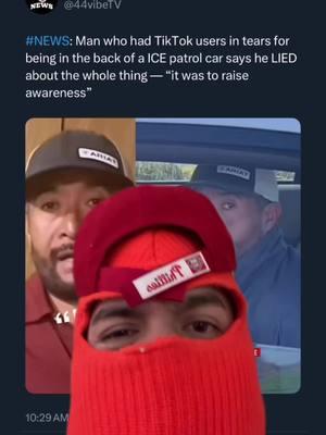 The man who was seen in the back of a ice van just came out and revealed the whole video he put out was fake. He said he originally did the video with no bad intentions and just wanted to spread awareness. But many people are saying this shouldn’t be a situation to play around with. Just this past week, they did roundups in Bakersfield and nearby cities. Now, they intend to go Sacramento and Fresno. #bakersfield #bakersfieldcalifornia #dontbitethehandthatfeedsyou #chicanostyle #44vato 