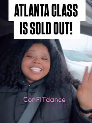 No I’m not driving I’m the passenger! 😎But thank youuuuu Atlanta! I’m about to come to your city and turn it tf uppppp 🔥😜 the ConFITdance Way! #confitdancestudio  #confitdance #stepntwerk #twerkandstep #stepaerobics 