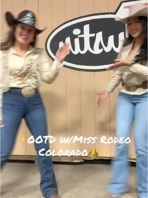 A little CO get away with @leslie @Sierra Southerland at the #nationalwesternstockshow  #colorado #denver #rodeo #ootdfashion #westernfashion #OOTD #rodeoqueen #missrodeocolorado #fyp #viral 