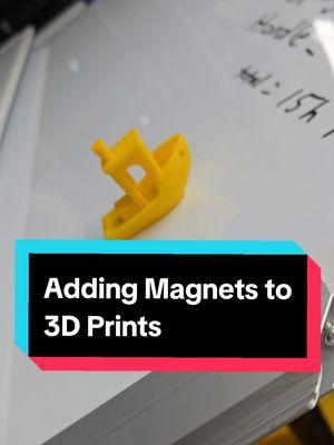 Adding magnets to 3D prints in the slicer! No 3d modelling software or experience necessary. Long video though. 😅 #TechMakesArt #3dprinting 