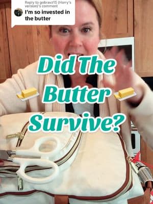 Replying to @gobravz15 (Harry’s version) Did my Le Grand Epicerie butter survive flight delays, disruptions, & cancellations? Yes! . The Travel Nightmare Flight Delays:  @BelleValise - Stacy Hughes  Lost Luggage: @BelleValise - Stacy Hughes  About the Butter:  @BelleValise - Stacy Hughes  . #legrandepicerie #beurre #butter #frenchbutter #visitparis #parishaul #shoppinghaul #paris #foodlife #travelfyp #travel #frenchfood #girlswhotravel #mynextadventure 