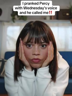 It works🤯😍🤩#jennaortega #wednesday #wednesday2 #percy #prank #call #dream 