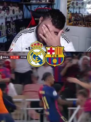 MI REACCIÓN #realmadrid #barcelona #elclasicoespañol⚽⚽ #supercopadeespaña #realmadridvsbarcelona 