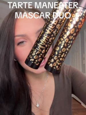 buy one get one free! This mascara is safe for your bottom lashes and does not smudge, flake, or run!  ✨ 2 full size @tarte cosmetics maneater mascasas in black and brown! #tarte #tartecosmetics #maneatermascara #tartemascara #tartemascarabundle #tartemaneatermascara #tartemaneater #brownmascara #beautydeals #mascarahacks #affordablemakeup #mascararecommendations #affordablemascara #makeuprecomendation #lashroutine #newyearnewaura #ttsbeautybesties #tiktokshopcreatorpicks  