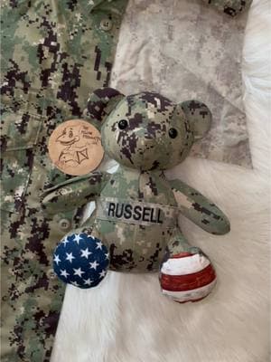 Military uniform Teddy memory bear #military #militaryhomecoming #militarysupport #militarylife #militaryuniform #militaryspouse #militarywife #militaryfamily #navy #usnavy #navalaviation #seabees #redwhiteandblue #america #merica 