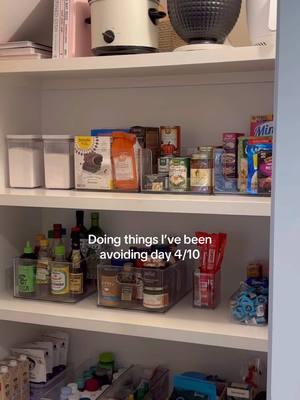 Toxic trait = my pantry 😅 #pantryorganization #cleanwithme #pantrycleanout #CleanTok #thingsivebeenavoiding 