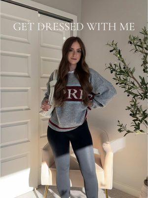 The color combo of this sweater speaks to me!! Let me know if you want outfit details ♥️ #gdwm #getdressedwithme #winteroutfits #winterootd #winterstyle #whatimwearing #casualoutfits #neutralstyle #winteroutfitinspo #outfitideas #fashiontiktok #leggingsoutfit #dailyootd #ltkunder100 