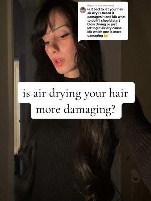 Replying to @ria #airdryinghair #blowoututorial #lowporosityhair #highporosityhair 