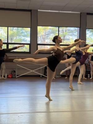 working on the bad side for adagio (im in the brown Leo) #fy #fyp #ballet #ballerina #dance #dancer #brown #leo #adagio #2girlsenpointe 