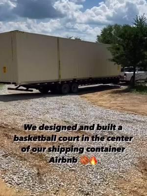 Who do you know that would love this Airbnb?! 😍 • • • #shippingcontainer #airbnb #vacationrental #tinyhome #containerhome #interiordesign #modernarchitecture #allblackeverything #hockinghills #loganohio #cabinlife #uniquehomestays #ohio #barnstyle #basketball #getaway 