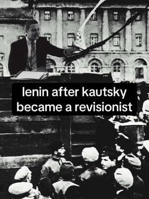 will i ever stop making memes about lenin’s beef with kautsky? no, i don’t think i will ;) #lenin #marxism #socialism #communism 