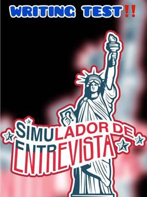 🇺🇸SABÍAS QUE? En el examen de escritura que te hacen en la entrevista para Ciudadanía Americana también te pueden pedir escribir una pregunta en lugar de leerla? PONTE A PRUEBA CON ESTE MINI EXAMEN DE ESCRITURA QUE TENGO HOY PARA TI‼️ . . . #uscitizenship #simuladordeentrevista #ciudadaniaamericana #uscitizenshipsimulator #uscitizenshippreptest #uscis #uscitizenshiptest #uscitizenshipinterview #uscitizenshipteacher #uscitizenshipclass #fyi #uscitizenship2025 #USA #writingtest #practice 