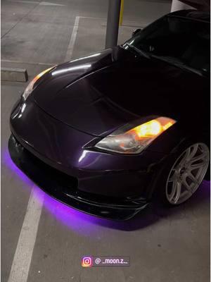 who’s cooking? cuz i just ate🙂‍↕️☔️ #350z #fairladyz #nissan #vq #jdm #jdmcarsoftiktok #jdmlife #midnightpurpple #esrwheels #tomei #az #fyp 