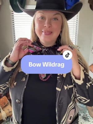 Wildrag season is here. #earp #earpranch #fyp #womeninag #westernfashion #westernjewelry #rodeooutfits #wildrag #bowwildrag #wildragtutorial #tutorial @RWatsonBoots 