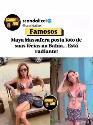 Maya Massafera posta foto de suas férias na Bahia. Está radiante! Assista:  #fofocasdosfamosos #mayamassafera 