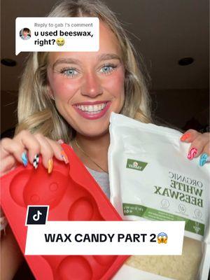 Replying to @gab ! Trying to make a GIANT wax candy again!!😱😂✨ I really have high hopes this time around!!! What do you think?!?! #candy #waxcandy #waxcandymukbang #waxcandyasmr #diycandy #candymaking 