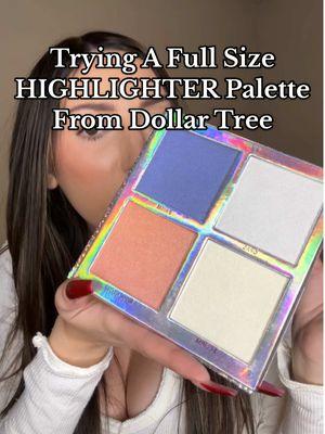 Replying to @ariah_404 have you seen this full size highlighter palette at your @Dollar Tree ?! Idk how to feel 😬 ##dollartree##dollartreefinds##dollartreehaul##newatdollartree##newatdollartree2025##dollartreemakeup##dollartreemakeupreview##dollartreemakeupfinds##dollartreenamebrandmakeup##dollartreehighlighter##dollartreehighlighterreview