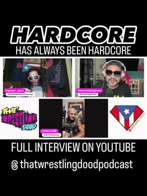 Go watch Hardcore be HARDCORE 1/23 in Houston for @lokounderground 1/25 in Houston for @loko.wrestling 2/13 in Portland for @pacific.north.death and 3/1 in Ontario for @canadiandeathmatch  FULL INTERVIEW on YouTube @ thatwrestlingdoodpodcast ( https://www.youtube.com/live/5sIN-krmvso?si=IynclJU8OuFCmjk9 ).    Don’t forget to LIKE, COMMENT, SHARE & FOLLOW.. . . . .   #hardcore #deathmatch #deathmatchwrestling #indywrestler #indywrestlingmatters #indywrestling #thatwrestlingdood #wrestlingpodcast #podcast #luchalibre #gingerspice  