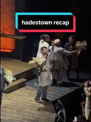 so many tears. #hadestown #hadestownmusical #hadestownlondon  #hadestownbway #westendtheatre #theatrekids #ashseesallthetheater #jordanfisher #maiareficco #phillipboykin #lilliaswhite #allisonrussell 