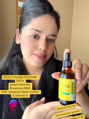 #sevenminerals #rosemarymintoil #hairfalltips #scalpoilingforhairgrowth #promtehairgrowth #haircareroutine #trending #foryoupage #usa🇺🇸 #TikTokShop #tiktokshopfinds #SelfCare 