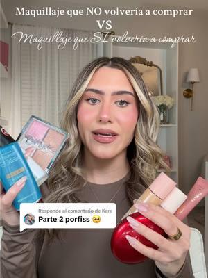 Respuesta a @Kare segunda parte de maquillaje que NO volvería a comprar VS maquillaje que volvería a comprar una y mil veces 👀✨ #maquillajequenorecomiendo #maquillajeeconomico #recomendaciondemaquillaje 