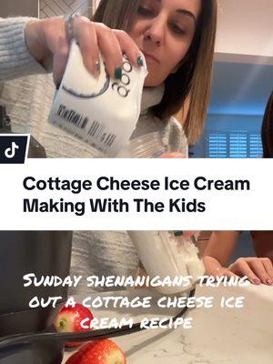 Trying to get the kids to eat more dairy as there is data on its protective effect on colorectal cancer! We tried out this cottage cheese ice cream recipe! They had fun making it but didn’t end up loving it! If you have any cottage cheese recipes your kids like… please let me know! Here is the one we made - I’m the only one in the house who enjoyed it though! 😬 1 16oz container of cottage cheese (whole fat) 1/4 cup maple syrup 3 strawberries and 1/2 banana  Blend and freeze for 4-5 hours  Can add toppings like gram cracker crumble (I used Canadian farms cinnamon crunch cereal crumbles) #cottagecheese #cottagecheeserecipe #healthyrecipes #guthealth #surgeonmom #momlife #colorectsurgeon #healthykids 