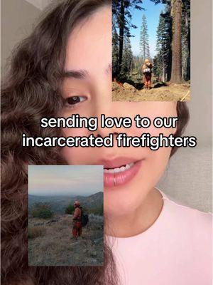 Replying to @aja H Sending so much love to our incarcerated firefighters and their families, we are thinking of you ❤️ #prisontiktok #cdcrprisons #LAfires #palisadesfire #calfire #incarceratedfirefighter #fyp #cdcrfirecamp #firecamp #pacificpalisades #familiarichardson #palisadesfire #firefighters #firstresponders #incarcerated #firefirefighters #prisonwife #firecountry #freethemALL #endmassincarceration 