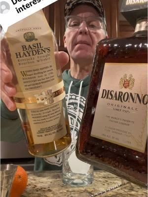 Replying to @winejpf Surprise Shot Sunday! #mikevsbeer #godfather #bourbon #amaretto #srv #winter @Disaronno 