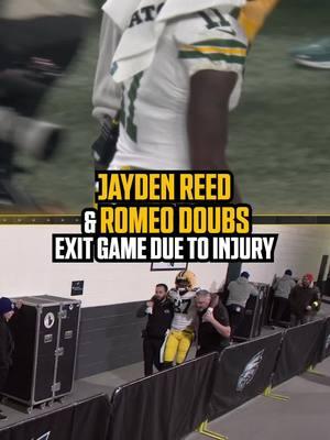 Prayers for these two 🙏 #Doubs #reed #Packers #nfl #injury #wildcard