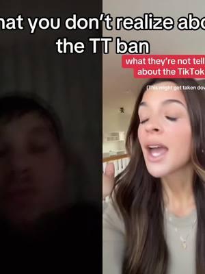 #duet with @Gabby Garcia #tiktokban what you don’t realize about the TikTok ban and what no one is telling your or talking about! #tiktokban #jrftw #keeptiktok #savetiktok 