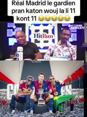 Gad jan yon neg ranse 😂😂😂😂😂😂 #roodysanon #barcelone #realmadrid #haitiantiktok #foryou #pourtoi #hitpamhaiti 