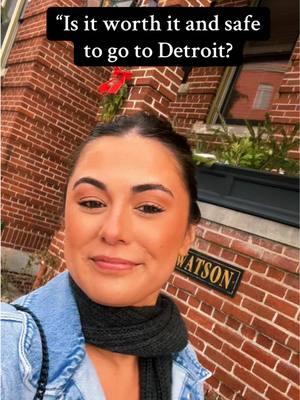 Yes, let me take you. #detroit #detroitcity #downtowndetroit #travel #city #Love #Foodie #adventure #fyp #fypシ゚viral 