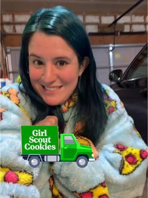 Excuse my shameless plug but mommas gotta do what mommas gotta do! #girlscout #girlscoutseason #girlscoutcookies #cookies #cookieseason #tiktok #shamelessplug #girlmom 