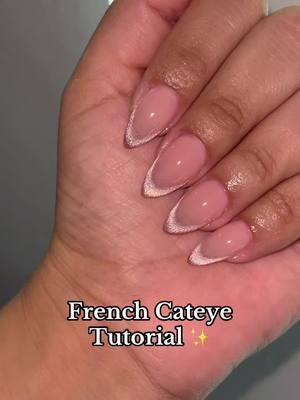 This has got to be my fav set 💕 perfect for Valentine’s Day ❤️ #fyp #houstonnails #houstonnailtech #houstonnailtechs #acrylicapplication #pinknails #glitternails #frenchtipnails #frenchtip #cateyenails #cateyetutorial 