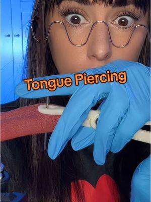 ASMR rude piercer gives you a tongue piercing roleplay #asmr #asmrtriggers #asmr_tingles #asmrvideo #fypシ゚viral #CapCut 