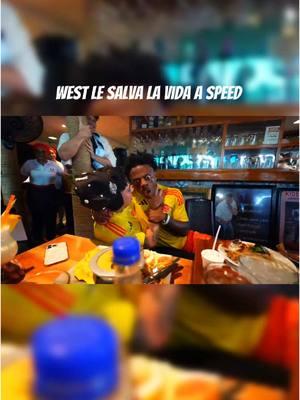 Le salvo la vida 😭 #westcol #clipswestcol #arcangel #kick #samulx #venezuela #colombia #unitedstates #stream #streamer #west #westcolclips #lasapa #medellin #speed #leandroloaiza #humor #medallo #kickcolombia #blessd #ishowspeed